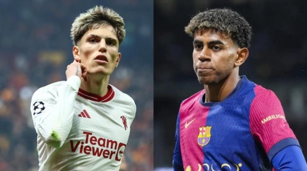 Garnacho, sin vueltas sobre Lamine Yamal tras Barcelona vs. Inter: 