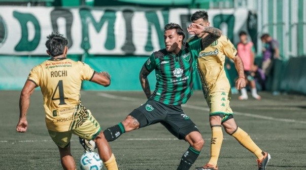 San Martín y Aldosivi jugaron un partido de seis puntos en San Juan