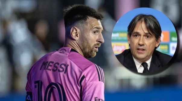 El DT de Inter fue contundente y generó polémica por Lionel Messi: 