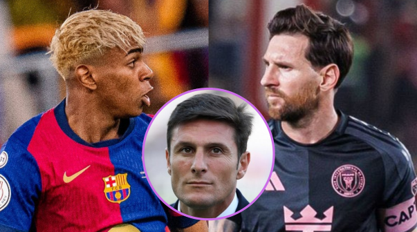 'Pupi' Zanetti apuntó a Lamine Yamal y lo comparó directamente con Lionel Messi: 