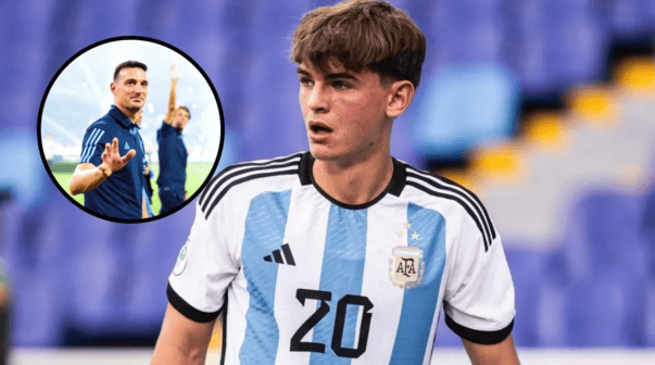 Scaloni no se calló nada sobre Nico Paz  en la Selección Argentina: 