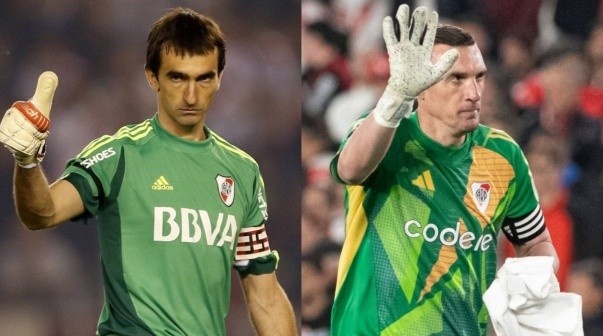 Barovero, categórico con Franco Armani en River: 
