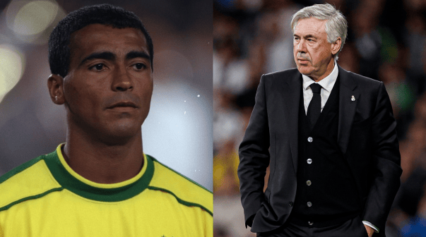 Romário sentenció a Ancelotti antes de asumir como DT de Brasil: 