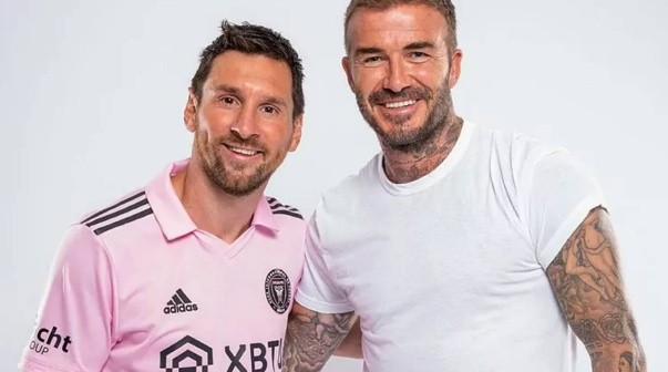 Beckham reveló que casi es compañero de Messi: 