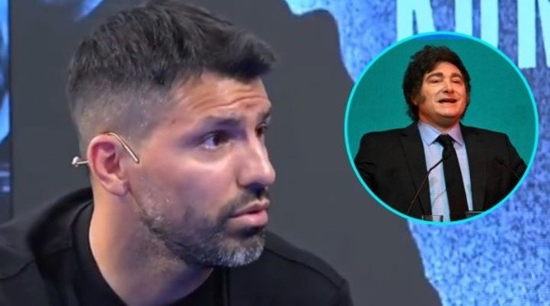 La frase de Agüero sobre Javier Milei que sorprendió a todos: 