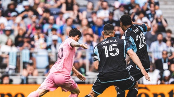 Hubo gol de Messi, pero Inter Miami fue goleado en su visita al Minnesota United por MLS