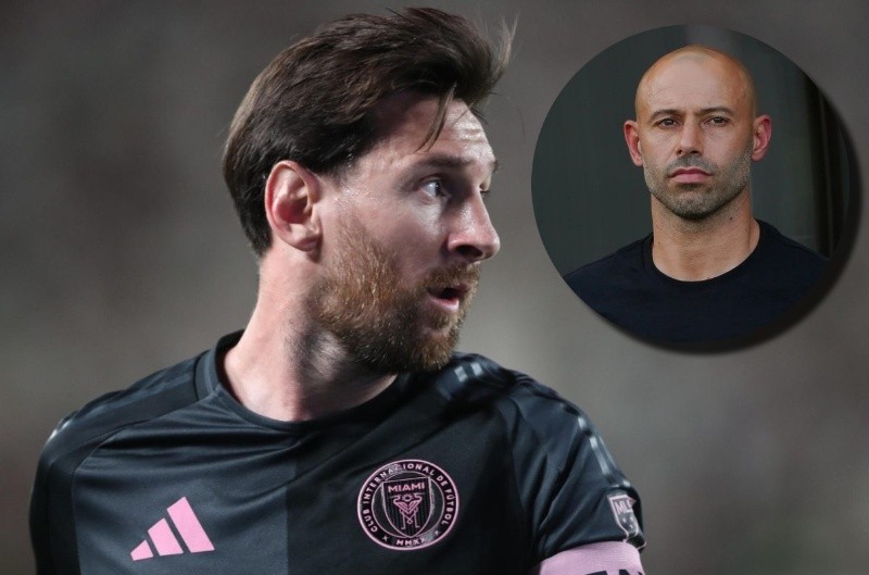 Javier Mascherano generó preocupación por Messi en Inter Miami Javier Mascherano generó preocupación por Messi en Inter Miami