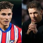 Simeone no se calló nada sobre Julián Alvarez en Atlético Madrid: 