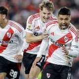 River Plate vs Barracas Central. Octavos de Final. Torneo Apertura. Liga Profesional Argentina.