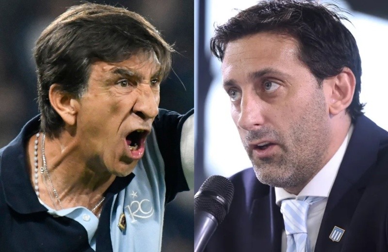 Costas le tiró un palazo a Milito tras la goleada de Racing Costas le tiró un palazo a Milito tras la goleada de Racing