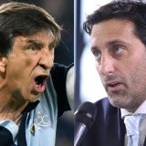 Costas le tiró un palazo a Milito tras la goleada de Racing: 