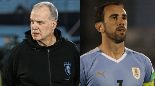 Godín le marcó la cancha a Bielsa en la Selección de Uruguay: 