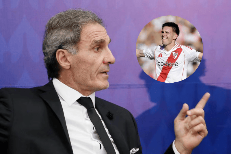 Ruggeri sentenció a Mastantuono en River Ruggeri sentenció a Mastantuono en River