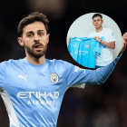 Bernardo Silva, contundente con Echeverri en Manchester City: 