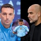 La respuesta de Guardiola a Scaloni tras no convocar a Echeverri: 