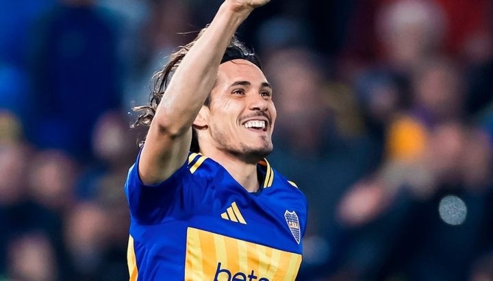 Edinson Cavani hizo fútbol normal a horas del Boca - Independiente Edinson Cavani hizo fútbol normal a horas del Boca - Independiente